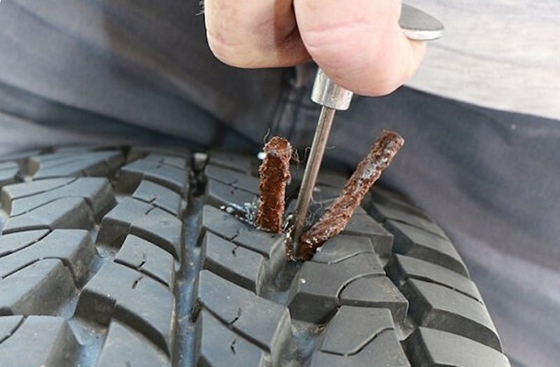 Cách xử lý lốp ô tô bị rách, nứt, sứt hiệu quả