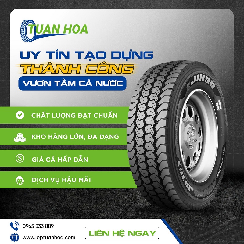 Địa chỉ mua lốp xe tải uy tín, chính hãng, giá tốt