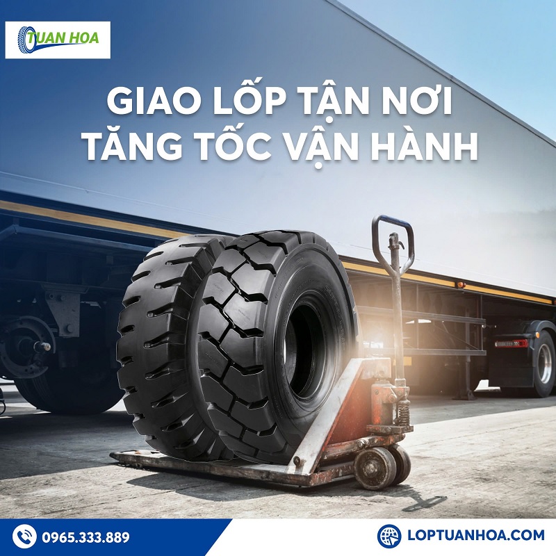 Dịch vụ giao lốp tận nơi