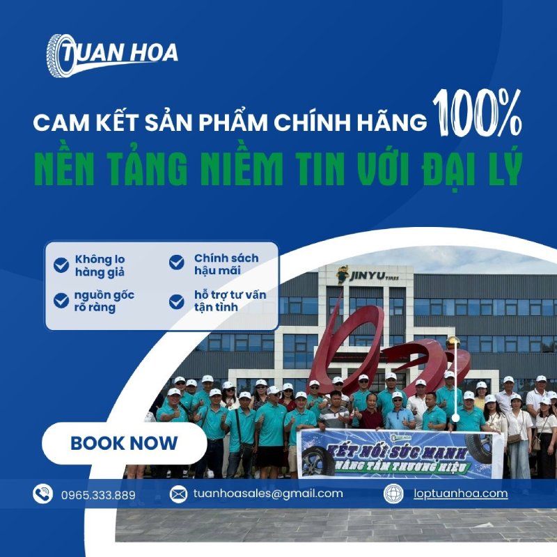 Lốp Tuấn Hoa - Địa chỉ cung cấp lốp chính hãng uy tín