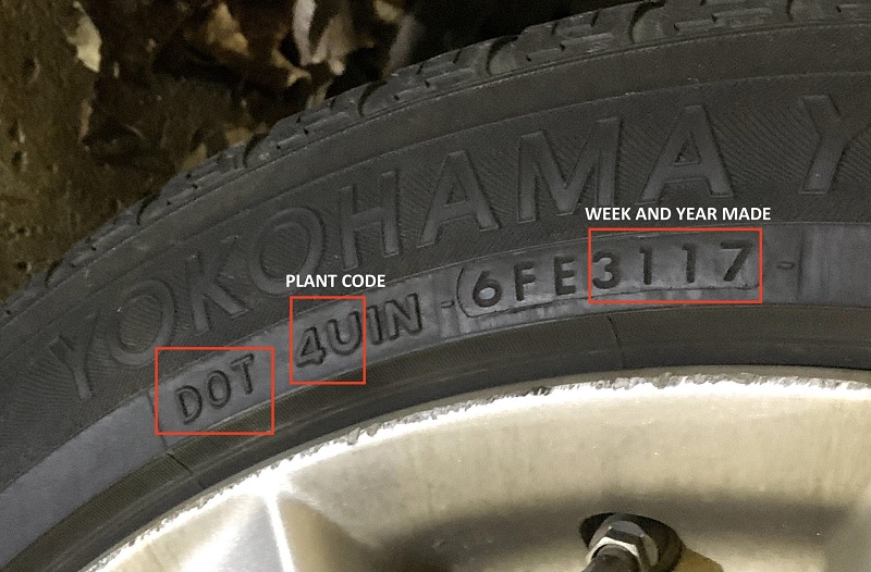 Dấu hiệu nhận biết lốp quá hạn
