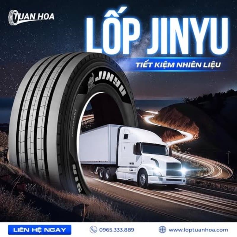 Lốp Jinyu - Tối ưu hiệu suất và tiết kiệm nhiên liệu