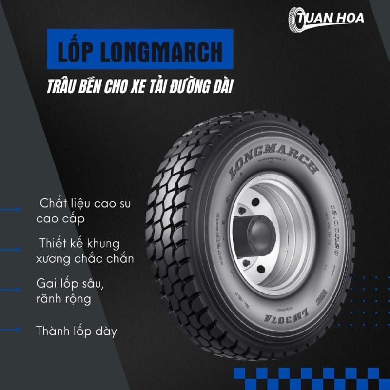 Lốp Longmarch - Bền bỉ trên mọi cung đường